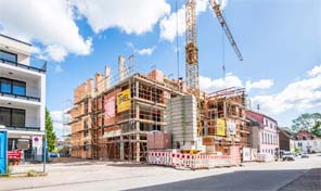 Mehrfamilienhaus Baustelle von ZENZ-Massivhaus Trier